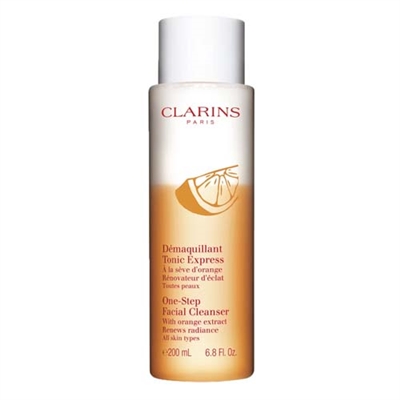 Clarins One Step Facial Cleanser With Orange Extract 6.8oz / 200ml