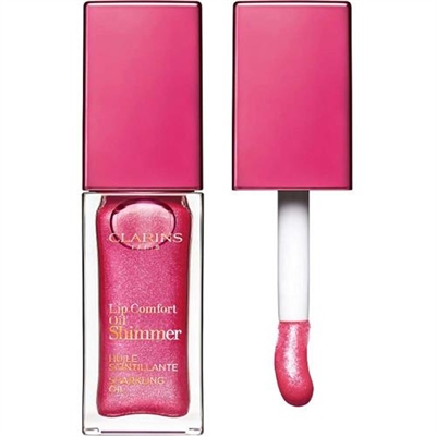 Clarins Lip Comfort Oil Shimmer 05 Pretty In Pink 0.2oz / 7ml