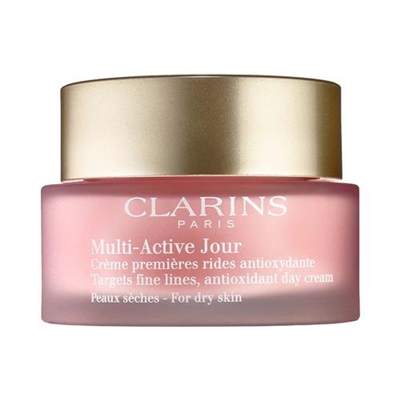 Clarins Multi Active Jour Antioxidant Day Cream Dry Skin 1.6oz / 50ml