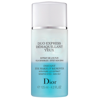 Christian Dior Instant Eye Makeup Remover Sensitive Eyes Non Oily 125ml / 4.2 oz