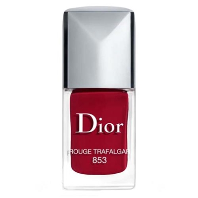 Christian Dior Vernis Couture Colour Gel Shine And Wear 853 Rouge Trafalgar 0.33oz / 10ml