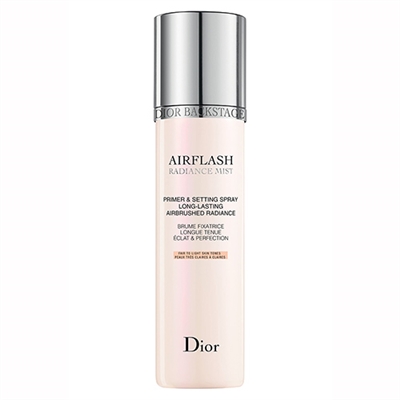 Christian Dior Backstage Airflash Radiance Mist Primer  Setting Spray Fair to Light Skin Tones 2.3oz / 70ml