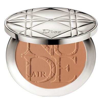 Christian Dior Nude Air Tan Powder With Kabuki Brush 002 Amber 0.35oz / 10g