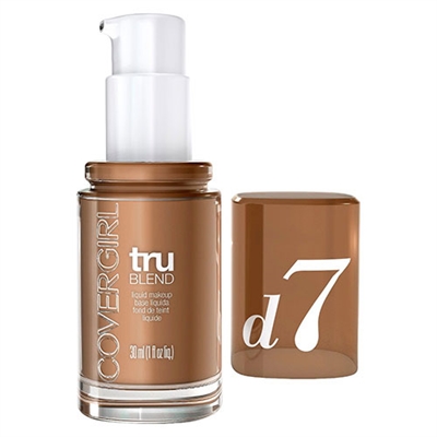 Covergirl TruBlend Liquid Makeup D7 Soft Sable 1oz / 30ml