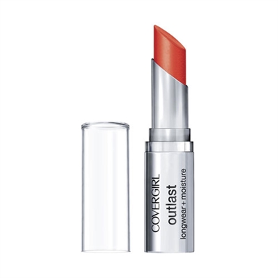 Covergirl Outlast Longwear + Moisture Lipstick 910 Fireball 0.12oz / 3.4g