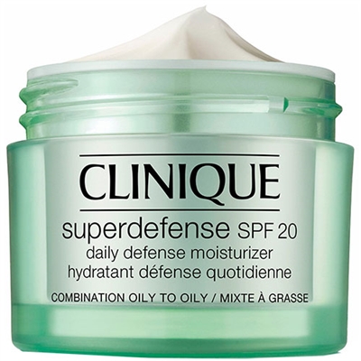 Clinique Superdefense Daily Defense Moisturizer SPF 20 Combination Oily-Oily Skin 1.7oz / 50ml