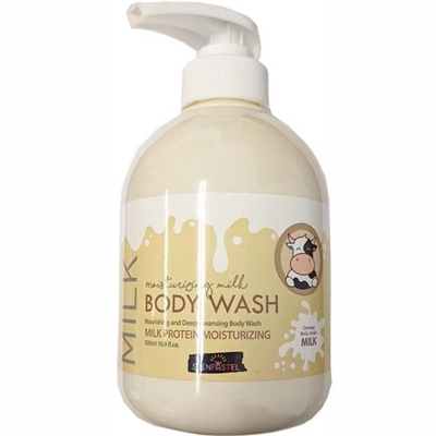 Skinpastel Soft Milk Body Wash 16.9oz / 500ml