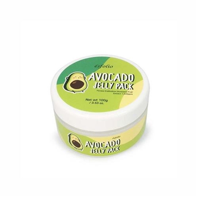 Esfolio Avocado Jelly Pack All Skin Types 3.53oz / 100g