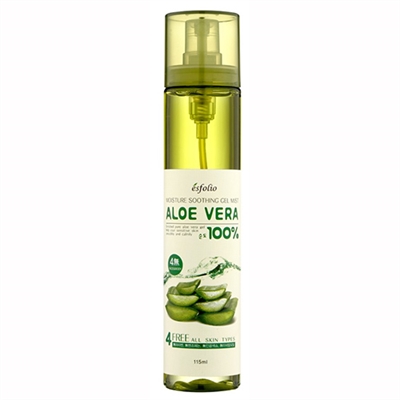 Esfolio Moisture Soothing Gel Mist Aloe Vera 4.05oz / 120ml