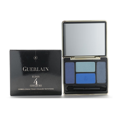 Guerlain Long Lasting Eyeshadows Captivating 4 Colors 02 Les Bleus 7.2g / 0.25 oz