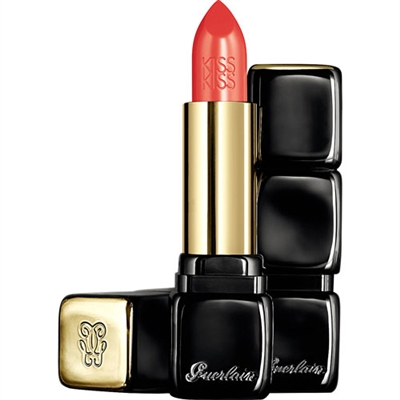 Guerlain Kiss Kiss Creamy Shaping Lip Colour 344 Sexy Coral 0.12oz / 3.5g