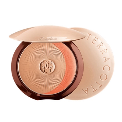 Guerlain Terracotta Joli Teint Natural Healthy Glow Powder Duo 03 Natural - Brunettes 0.35oz / 10g