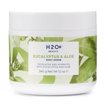 H2O Plus Eucalyptus & Aloe Body Scrub 12oz / 340g