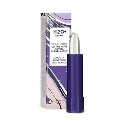 H2O Plus Teak Rose On The Move Lip Gel Clearly Mint 0.13oz / 3.7g