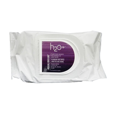 H2O Plus Aqualibrium Cleansing Face Wipes 45 Towelettes