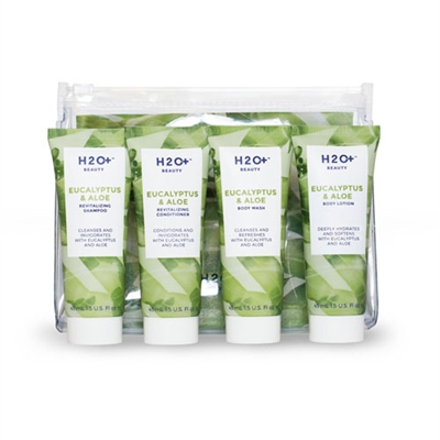 H2O Plus Travel Friendly Eucalyptus & Aloe Favorites 4 Piece Set