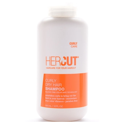 Hercut Curly Dry Hair Shampoo Sulfate Free Color Safe Technology 10.0 oz / 300ml