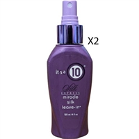 Its a 10 Silk Express Miracle Silk Leave in No Cap 4oz / 120ml 2 Packs