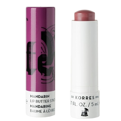 Korres Mandarin Lip Butter Stick Purple 0.17oz / 5ml