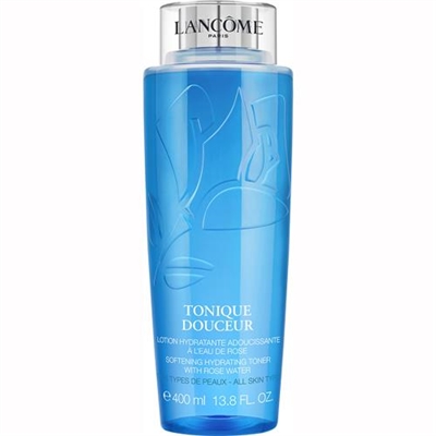 Lancome Tonique Douceur Softening Hydrating Toner With Rose Water 13.8oz / 400ml