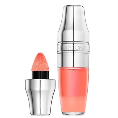 Lancome Juicy Shaker Pigment Infused Bi-Phase Lip Oil 142 Freedom Of Peach 0.22oz / 6.5ml