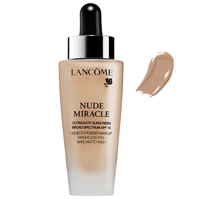 Lancome Nude Miracle Weightless Foundation SPF15 210 Buff N 1.0oz / 30ml