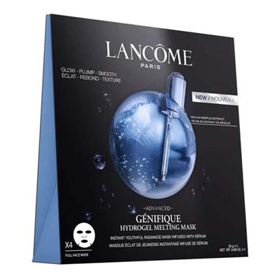 Lancome Advanced Genifique Hydrogel Melting Mask 4 Sheets 0.98oz / 28g