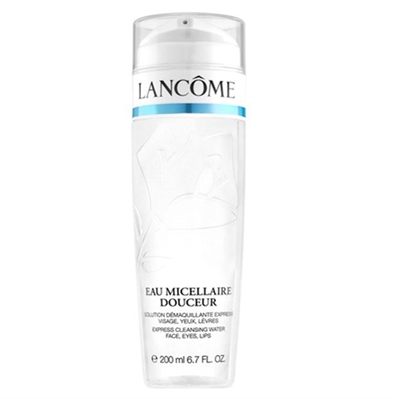 Lancome Eau Micellaire Douceur Express Cleanser Water Face, Eyes, Lips 6.7oz / 200ml