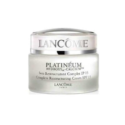 Lancome Platineum Hydroxy Calcium Complete Restructuring Cream SPF 15 1.7 oz / 50ml
