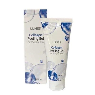 Lunes Collagen Peeling Gel for Purifying Skin 3.52oz / 100ml
