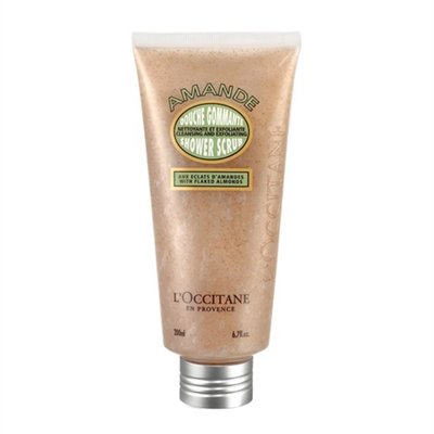 L'Occitane Amande Cleansing & Exfoliating Shower Scrub 6.7oz / 200ml