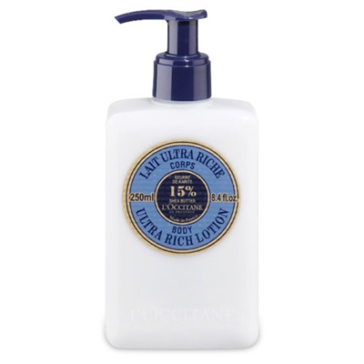 L'Occitane Shea Butter Ultra Rich Body Lotion 8.4oz / 250ml