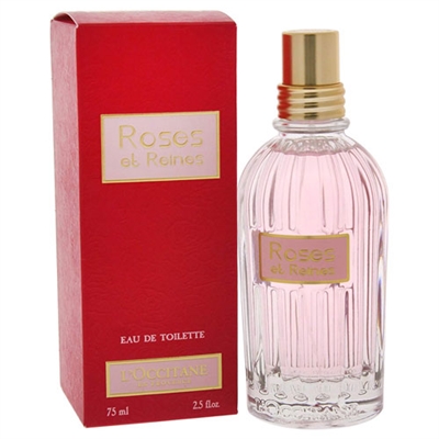 Roses Et Reines by L'Occitane for Women 2.5oz Eau De Toilette Spray