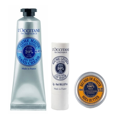 L'Occitane Hugs And Kisses 3 Piece Gift Set