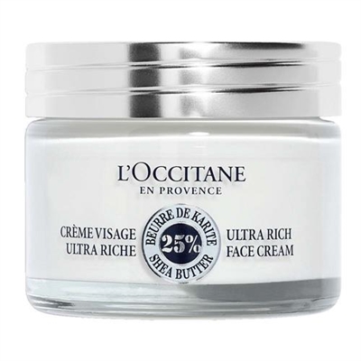LOccitane Shea Butter Ultra Rich Face Cream 1.7oz / 50ml