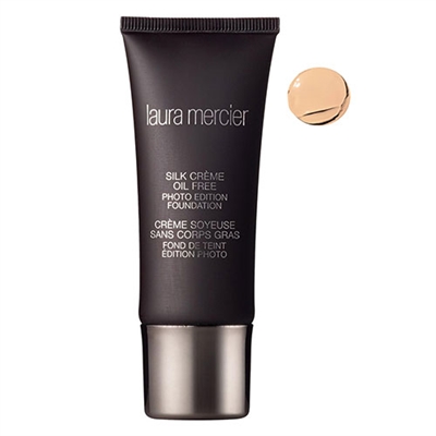 Laura Mercier Silk Creme Oil Free Photo Edition Foundation 1N0 Vanille Ivory 1oz / 30ml