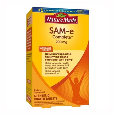 Nature Made SAMe Complete 200 mg 60 Tablets