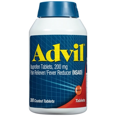 Advil Pain Reliever Fever Reducer 300 Count Coated Tablets