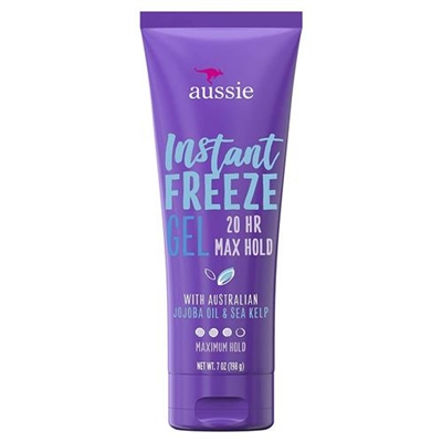 Aussie Instant Freeze Gel 20Hr Max Hold 7oz / 198g