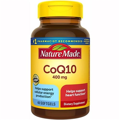 Nature Made CoQ10 400 mg 40 Softgels
