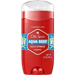 Old Spice Aqua Reef Aluminum Free Deodorant Scent Of Cypress 3oz / 85g