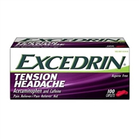 Excedrin Tension Headache Pain Reliever 100 Caplets