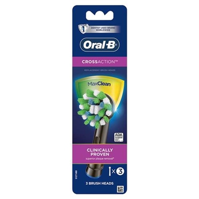 Oral B CrossAction 3 Replacement Brush Heads