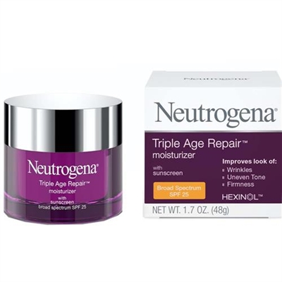 Neutrogena Triple Age Repair Moisturizer SPF 25 1.7oz / 48g