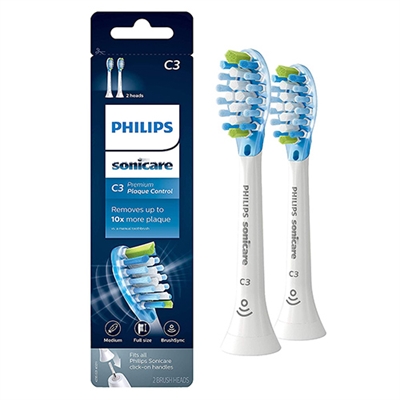 Philips Sonicare C3 Plaque Control 2 Replacement Brush Heads