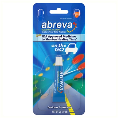 Abreva On The Go Cold Sore Treatment 0.07oz / 2g