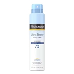 Neutrogena Ultra Sheer Body Mist SPF 70 5oz /141g