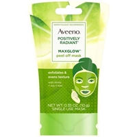 Aveeno Positively Radiant Maxglow Peel Off Mask 0.35oz / 10g