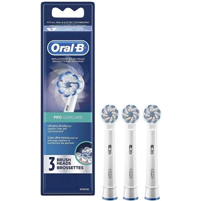 Oral B Pro Gumcare 3 Replacement Brush Heads