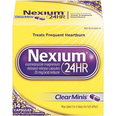 Nexium 24 HR Acid Reducer 14 Capsules